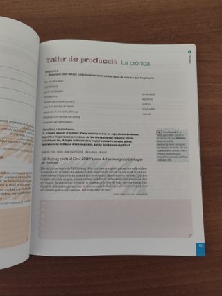 Llengua Catalana 3o ESO Bloc Activitats Teide