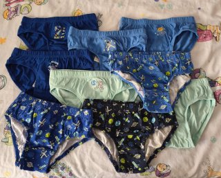 Pack 9 calzoncillos niño Primark Talla 128 6-7años