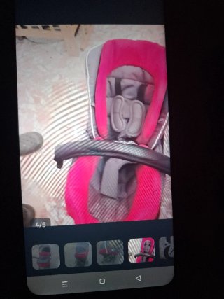 Carro de bebé Chicco rojo