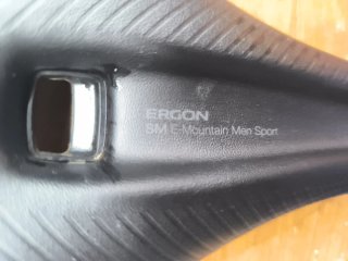 Asiento Ergon Bicicleta Negro