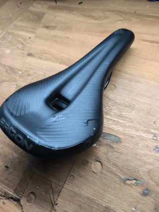 Asiento Ergon Bicicleta Negro