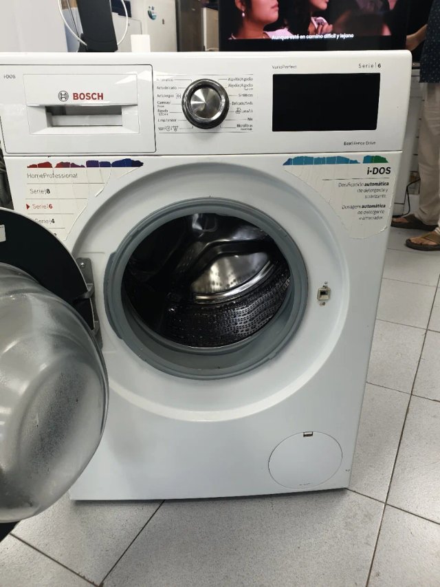 Lavadora Bosch Serie 6 i-DOS 8kg