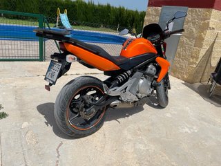 Kawasaki ER-6n Naranja