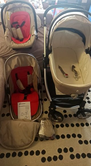 Carrito 3 en 1 plegable