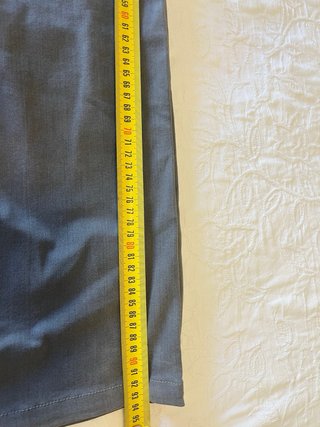 Pantalón Adolfo Dominguez Gris Algodón Elastano