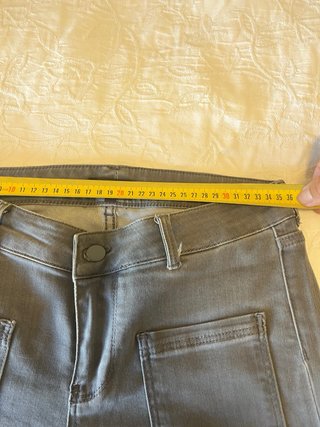 Pantalón Adolfo Dominguez Gris Algodón Elastano