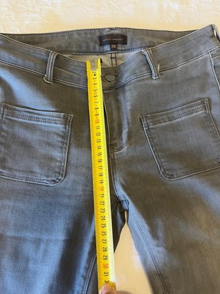Pantalón Adolfo Dominguez Gris Algodón Elastano
