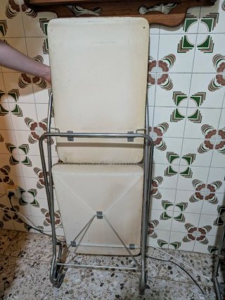 Carrito Plegable Madera y Metal