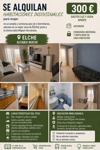 Alquiler habitación