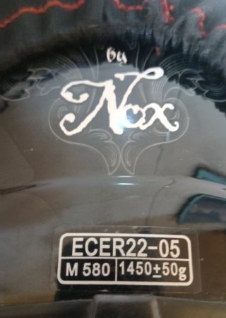 Casco de moto Nox