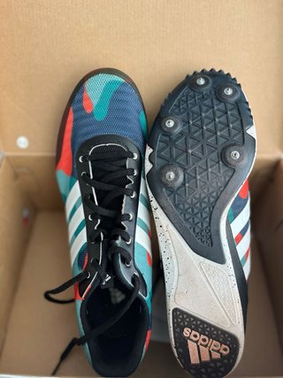 Zapatillas Atletismo Adidas Clavos Talla 43 1/3