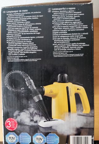 Limpia vapor SilverCrest mano