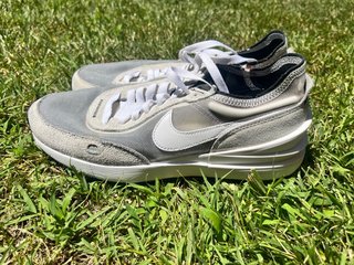 Nike Waffle 41 Gris/Blanco Buen Estado