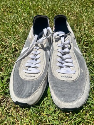Nike Waffle 41 Gris/Blanco Buen Estado