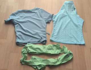 Lote 5 Tops y 2 faldas Shein talla S