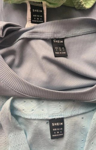 Lote 5 Tops y 2 faldas Shein talla S
