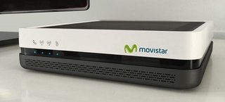 Router HGU Movistar para fibra óptica