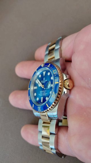 Rolex Submariner Azul y Oro