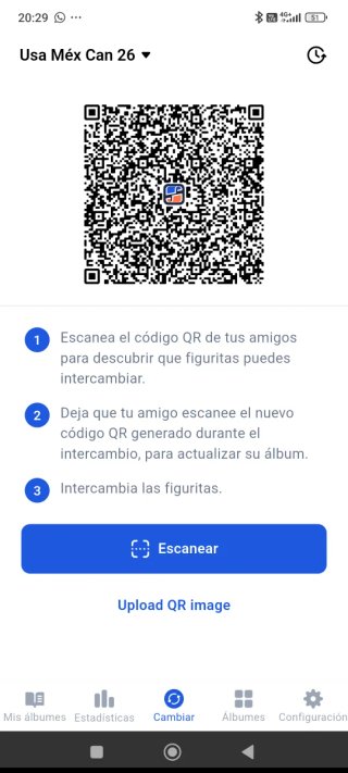 Cambio cromos mundial 2026