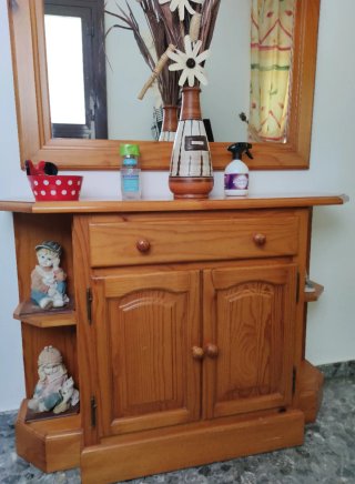 Mueble Recibidor + Espejo