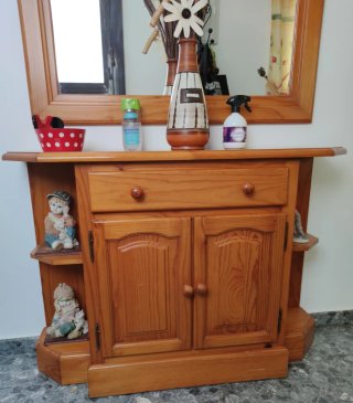Mueble Recibidor + Espejo