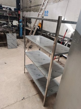 ESTANTERÍA ACERO MIRA MI PERFIL