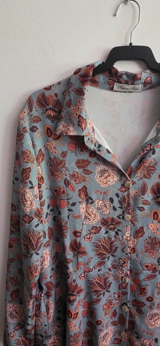 Vestido Camisero Floral Talla 44/46