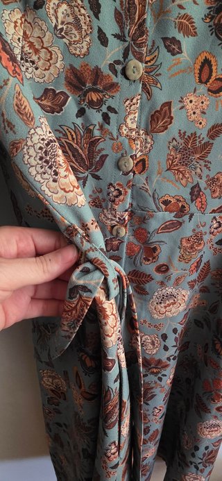 Vestido Camisero Floral Talla 44/46