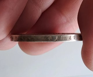 Moneda 5 Reichsmark Alemania 1938