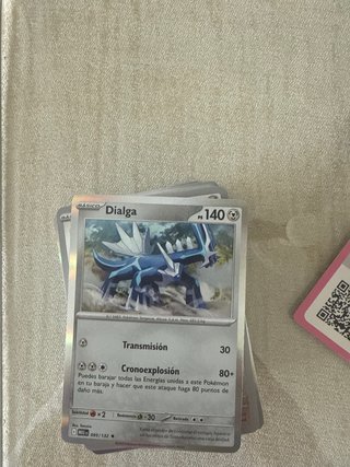 Carta Pokémon Dialga Básico 140 PS