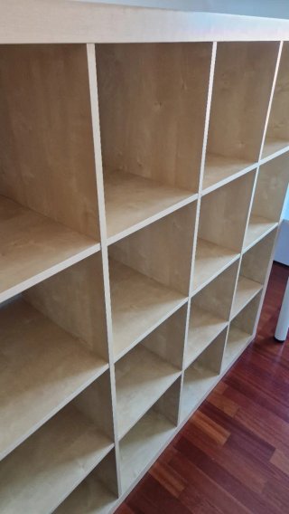 Estantería Kallax 4x4 Roble Ikea