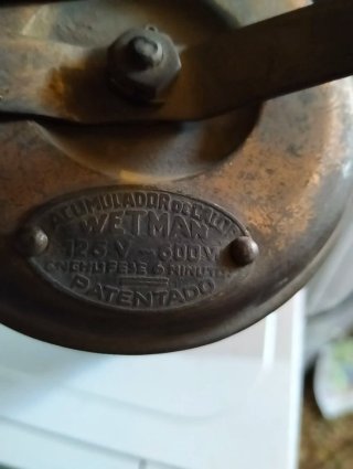 Estufa eléctrica antigua