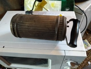 Estufa eléctrica antigua