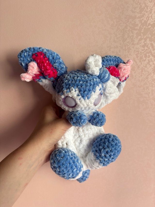 Sylveon Shiny Crochet Plush
