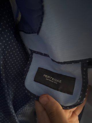 Traje Pertegaz Azul Cielo Hombre
