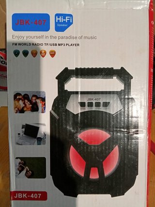 Altavoz JBK-407 Hi-Fi Bluetooth