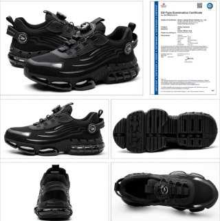 Zapatos de seguridad negros