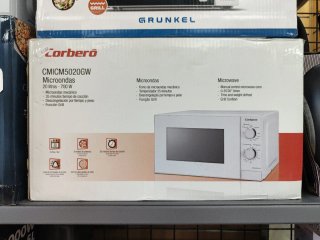 Microondas Corberó CMICM5020GW 20L 700W