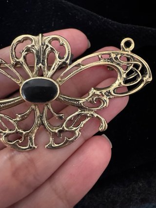 Broche / Colgante Mariposa Estilo Art Nouveau