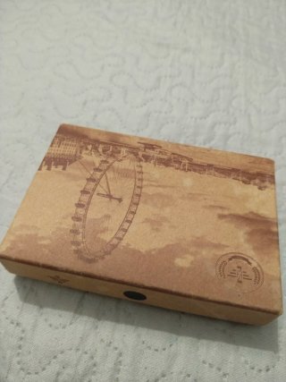Cartera de hombre de cuero marrón