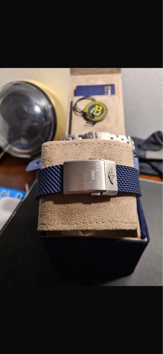 Reloj Breitling Chronographe Automático Azul