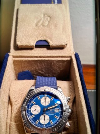 Reloj Breitling Chronographe Automático Azul