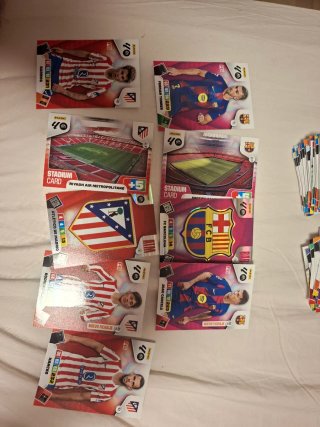 176 Cromos Adrenalyn XL La Liga 25-26