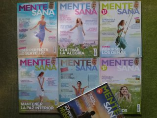 Lote 7 revistas Mente Sana