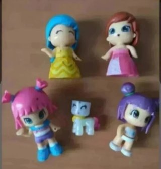 Lote 4 muñecas PinyPon