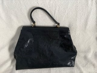 Bolso de hombro Uterqüe verde botella