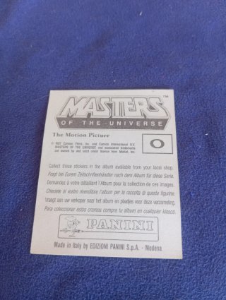 Cromo Masters of the Universe