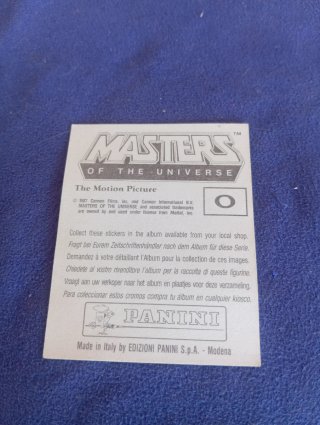 Cromo Masters of the Universe