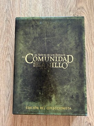 DVD El Señor de los Anillos Coleccionista
