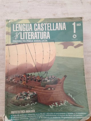 Lengua castellana y literatura, 1 BACH.